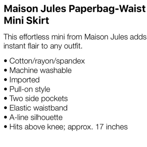 Deep blue Mini Skirt - Picture 4 of 4